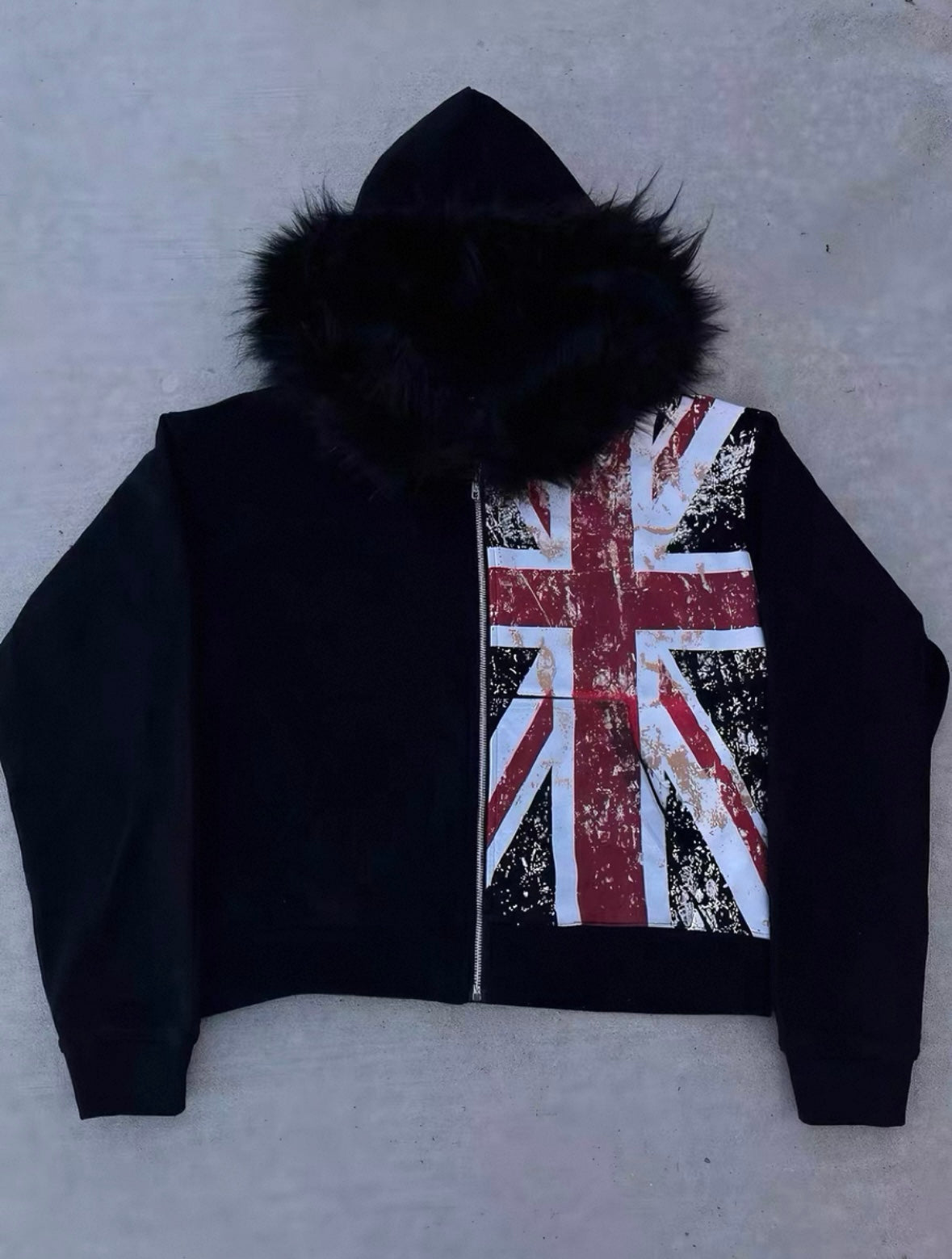 England Way - Fuzz Hood Hoodie