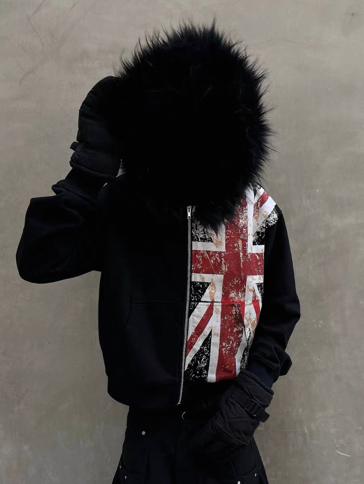 England Way - Fuzz Hood Hoodie